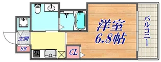 ファーストフィオーレ神戸元町【8階】の間取り