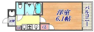 エステムコート新神戸エリタージュ【9階】の間取り