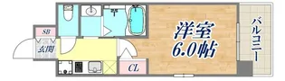 エステムコート神戸大倉山公園【4階】の間取り