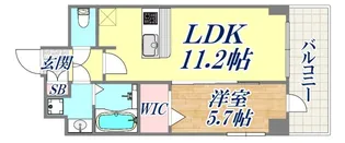 プレサンス神戸セレスティア【15階】の間取り