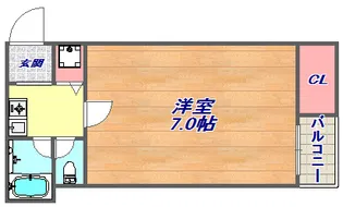 シェトワ大石【4階】の間取り