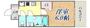 プレサンス神戸長田マリエント【3階】の間取り
