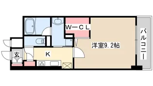 L・Isobe三宮【6階】の間取り