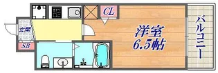 エステムコート神戸ハーバーランド前5アクア【8階】の間取り