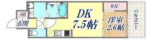 GENOVIA神戸新開地駅前【2階】の間取り