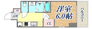 エステムコート神戸湊町【2階】の間取り