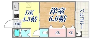 ハイツサンフラワー【2階】の間取り