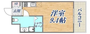 サンビルダープラス パークサイド六甲【2階】の間取り