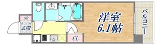 エステムコート神戸大倉山公園【9階】の間取り