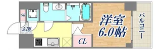 エスリード神戸ハーバークロス【9階】の間取り