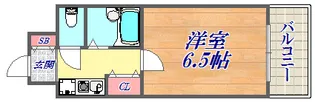 エスリード新神戸【5階】の間取り