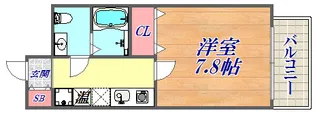 ダイドーメゾン神戸元町【8階】の間取り