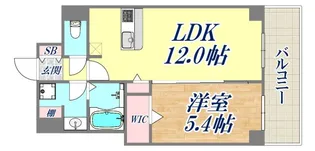 シェリール六甲道【8階】の間取り