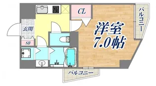 メゾン・ド・ヴィレ須磨【3階】の間取り