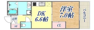 メゾンまほら【1階】の間取り
