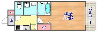 エヴァステージ神戸六甲【3階】の間取り