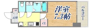 セオリー神戸クレール【8階】の間取り