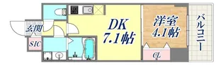 プレサンス神戸セレスティア【3階】の間取り