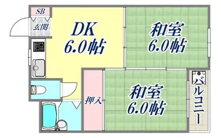 メゾン甲南【3階】の間取り
