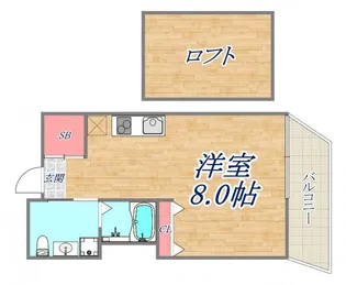 ジュリア須磨浦2【1階】の間取り
