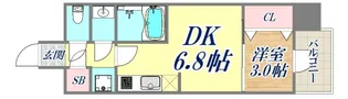 ソルテラス神戸栄町通【8階】の間取り