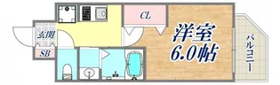 エステムコート新神戸II駅前山手【13階】の間取り
