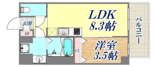 SDグランツ神戸ウエスト【3階】の間取り