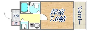 ペイサージュサンコー【5階】の間取り