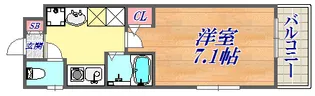 ISOGAMI EAST【5階】の間取り