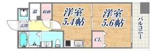 サムティ三宮レガニール【10階】の間取り