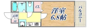 シャトラン弓木壱番館【3階】の間取り