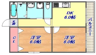 シルフィード・ドゥ・摩耶【1階】の間取り