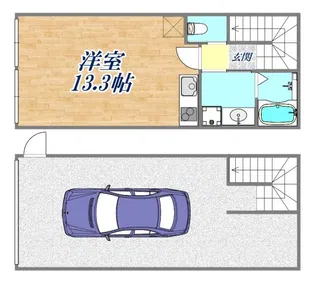 GARAIL神戸東灘の間取り