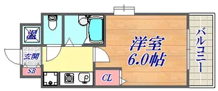 エステムコート神戸西【9階】の間取り
