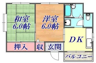ベラカーサ王子公園【3階】の間取り