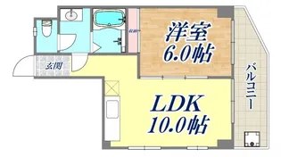 北野コーポラス【3階】の間取り