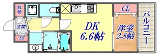 セレニテ神戸元町【8階】の間取り