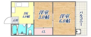 藤井マンション【3階】の間取り