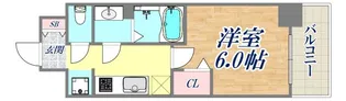プレサンス神戸長田ラディアラ【2階】の間取り