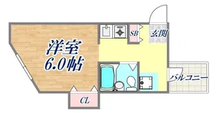 平成大日ハイツ【3階】の間取り