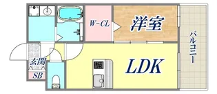 ソルメルディア神戸MJC【11階】の間取り