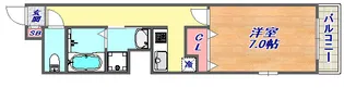 メープル神戸住吉【3階】の間取り