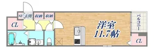 イーストブルー六番館【4階】の間取り