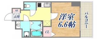 プレサンス神戸元町ミューズ【12階】の間取り