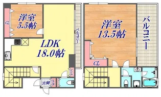 佳山ビルの間取り