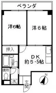 藤平ビル【501号室】の間取り