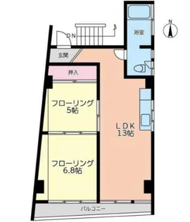 ネオステーションプラザ反町【3階】の間取り