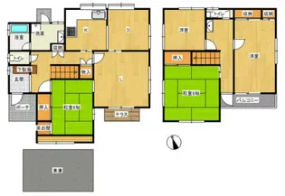神奈川県川崎市多摩区菅仙谷2丁目【一戸建】の間取り