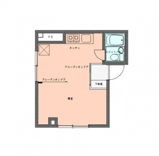 アクトビル【402号室】の間取り