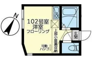ユナイト港南リディアードパーク【203号室】の間取り